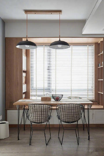 160㎡三口之家，木色打造强大收纳空间。#装修这件事#