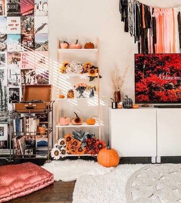 房间里的浓浓秋意