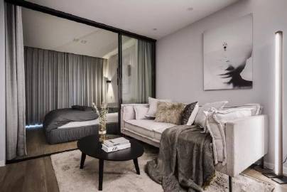 50㎡单身公寓 #家居装修#