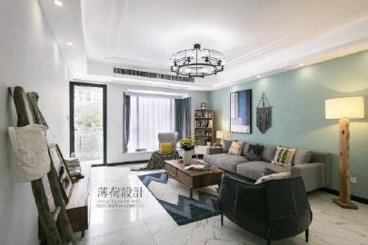 158㎡现代台式+经典美式 #家居装修#