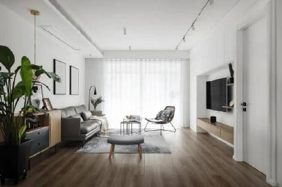 99㎡两居，质感又舒适~ #家居装修#