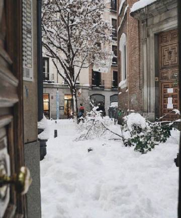 雪中马德里❄️