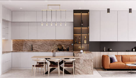 168平简约宅，温暖质感。 #装修这件事#