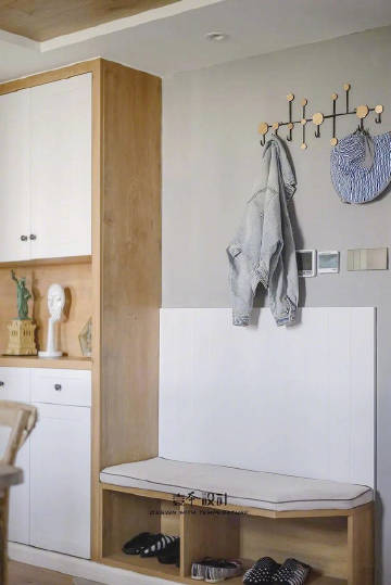 70㎡治愈系北欧二居室 #家居装修#