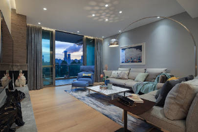 147平现代简约风，精致典雅，温馨舒适。 #家居装修#