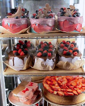 路过一间蛋糕店 ?