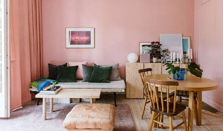 粉色系小窝，满足少女心！