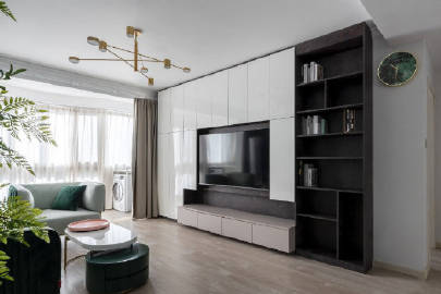 88㎡现代简约二居室 #家居装修#