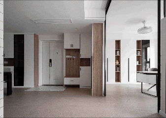 纯粹、明净、温暖的生活空间。