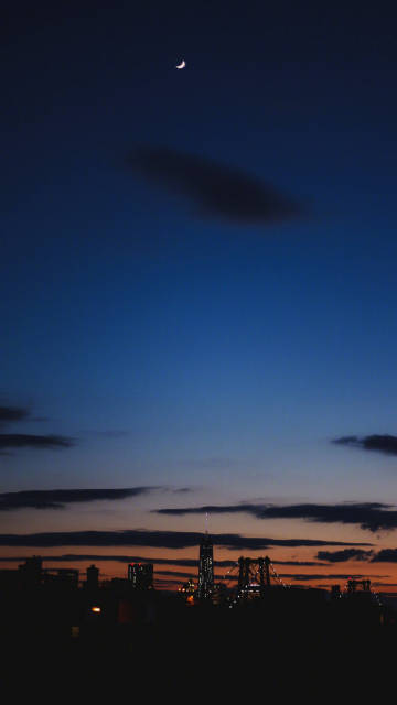 今晚的夜色真美