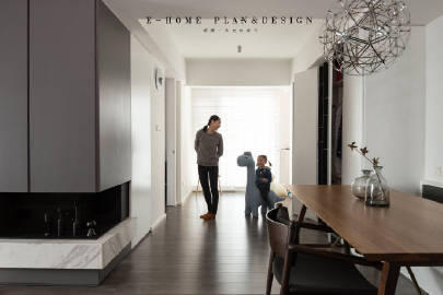 温柔美好的三口之家~ #家居装修#