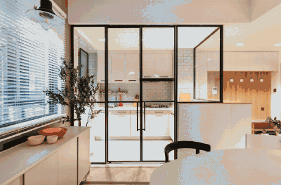 104㎡住一家三代5口，人均20㎡。