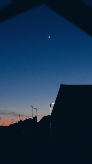 今晚的夜色真美