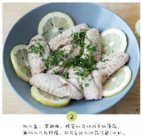 【柠檬薄荷黄油鸡翅】酥香可口，动手做起来~