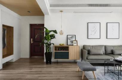 99㎡两居，质感又舒适~ #家居装修#