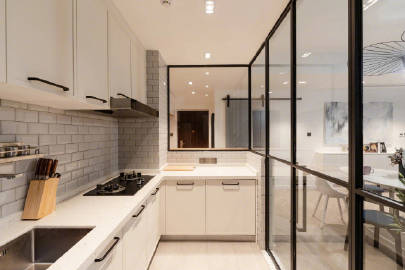 104㎡住一家三代5口，人均20㎡。