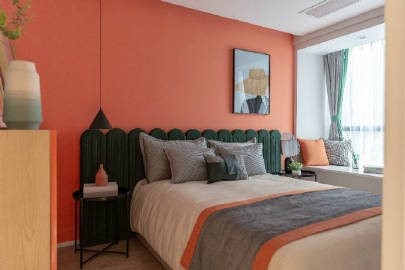 56㎡鲜活靓丽的小家~ #家居装修#