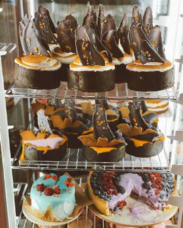 路过一间蛋糕店 ?