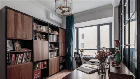 110㎡复古混搭美家~ #装修这件事#