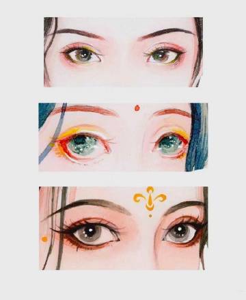 #古风仙侠眼妆#古风女子眼妆