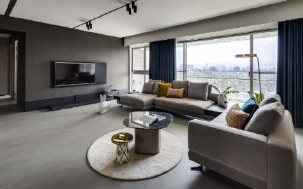 142㎡简约舒适的家~ #家居装修#