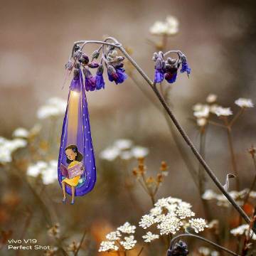 插画师Vimal Chandran笔下的治愈插画