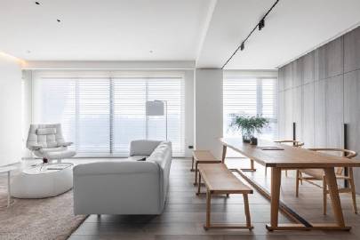 简约舒适的家，高级质感~ #家居装修#