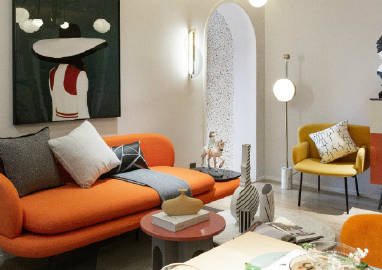 56㎡鲜活靓丽的小家~ #家居装修#