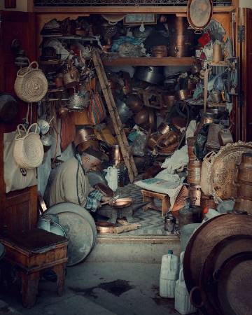 电影质感的街头影像 | Paola M Franqui镜头里的摩洛哥