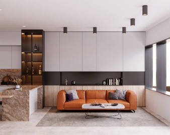 168平简约宅，温暖质感。 #装修这件事#