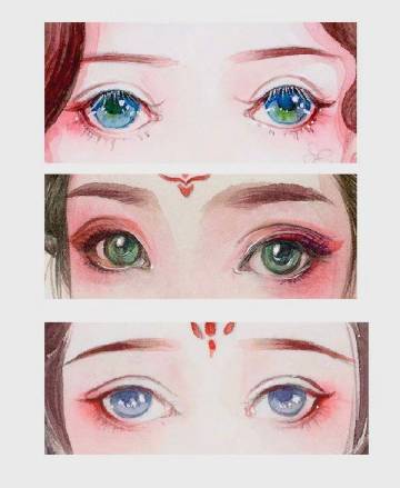 #古风仙侠眼妆#古风女子眼妆