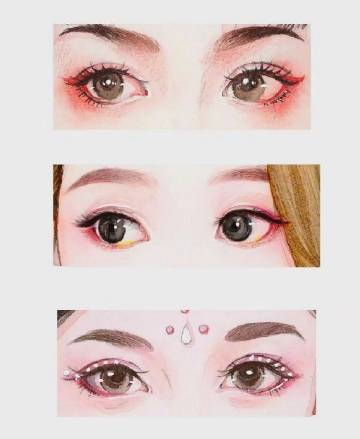 #古风仙侠眼妆#古风女子眼妆