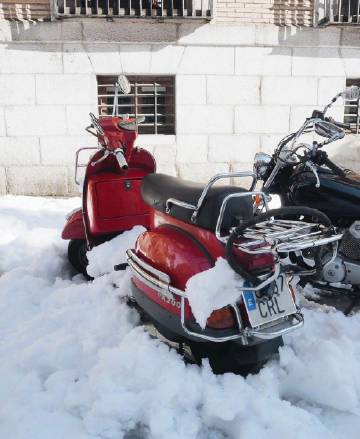 雪中马德里❄️