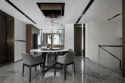 晨光入舍 360㎡简约复式宅~#家居装修#