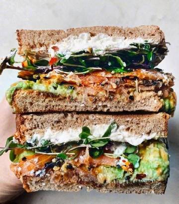 哇哇哇哇哇，这个三明治绝了！