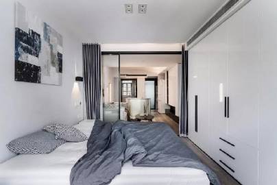 50㎡单身公寓 #家居装修#