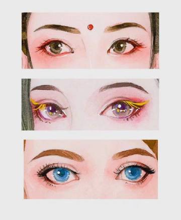 #古风仙侠眼妆#古风女子眼妆