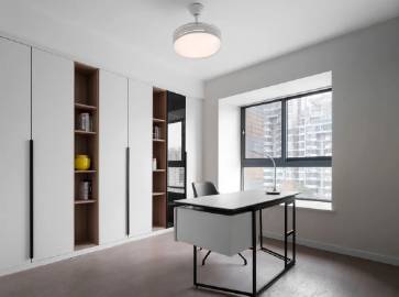 纯粹、明净、温暖的生活空间。