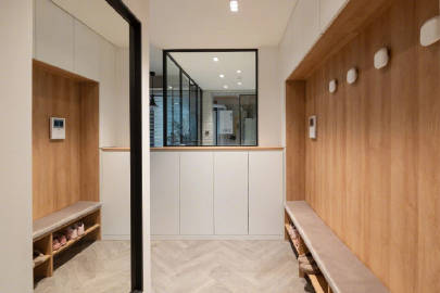 104㎡住一家三代5口，人均20㎡。