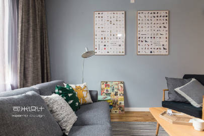 107平北欧风 #家居装修#