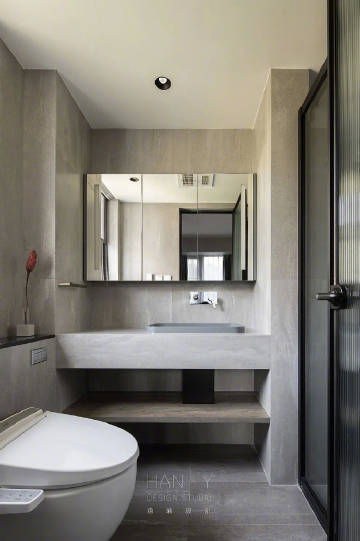 168 ㎡三居，简约大气，稳重质感~ #家居装修#