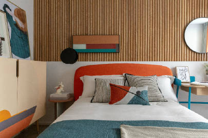 56㎡鲜活靓丽的小家~ #家居装修#