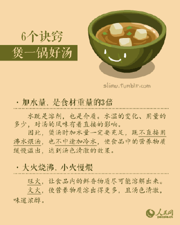 【冬天养生 精髓全在这一碗汤里】几种方便制作、适合冬季食用的药膳汤，滋阴、补血、清热、利尿……滋补一整个冬天！还有煲一锅好汤的6个诀窍↓↓ 收藏！