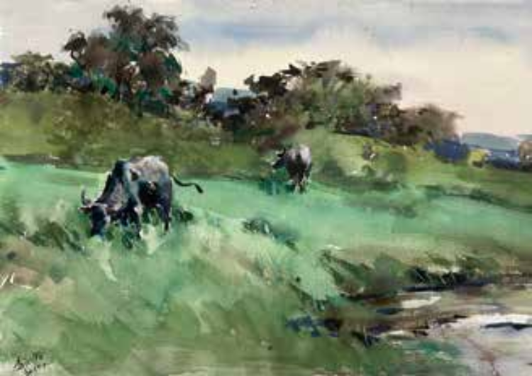 评李小澄的水彩艺术