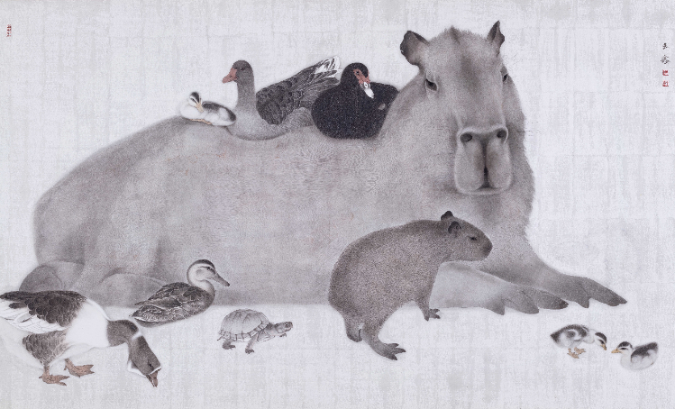 怀抱众生:罗玉鑫和她的“动物世界” 怀抱众生:罗玉鑫和她的“动物世界”