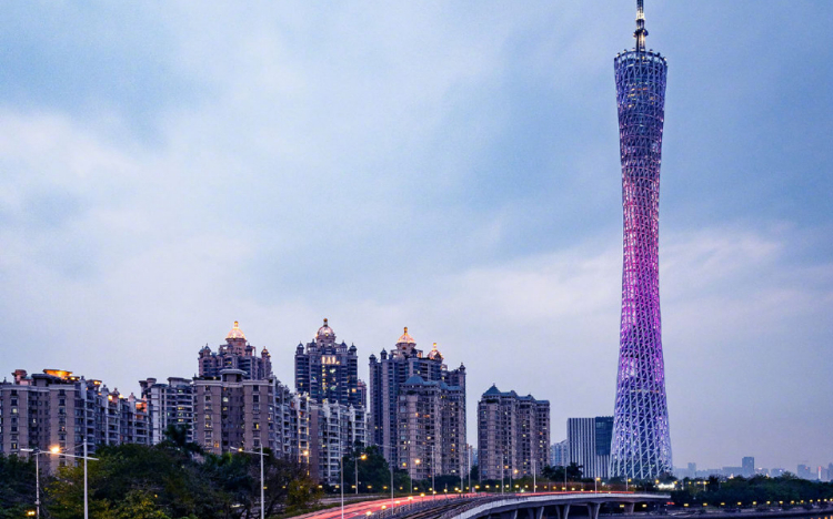 广州城市建筑风景