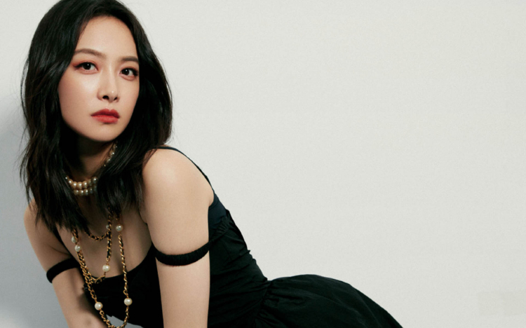 宋茜性感小黑裙写真